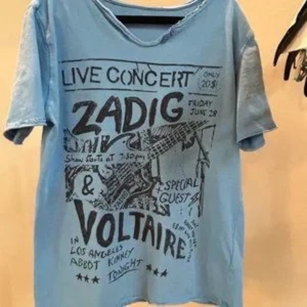 Blue Zadig & Voltaire Tee